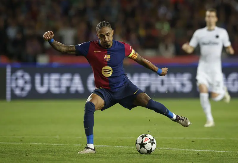 Football: Soccer-Raphinha proud of response as Barca bounce back from tough losses | The Star
