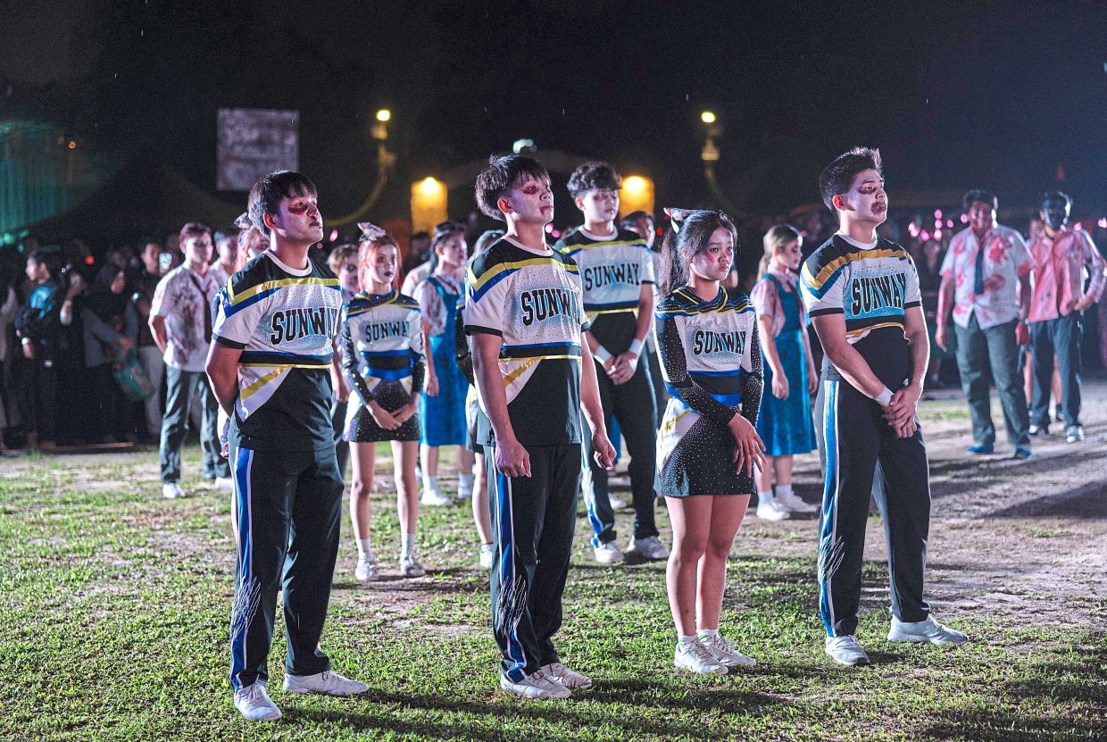 A ‘zombie-fied’ cheerleading team will be part of Screamfest 3.