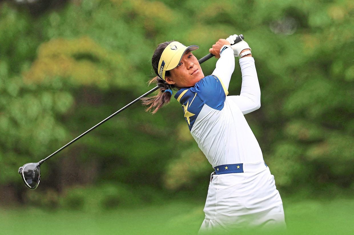 A French Solheim Cup player, Celine Boutier will be back to defend her Maybank Championship crown at KLGCC in less than two weeks. — AFP