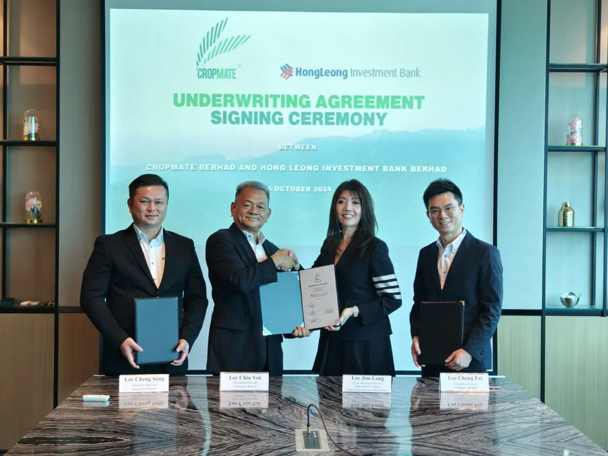 Cropmate pens underwriting deal for IPO | The Star