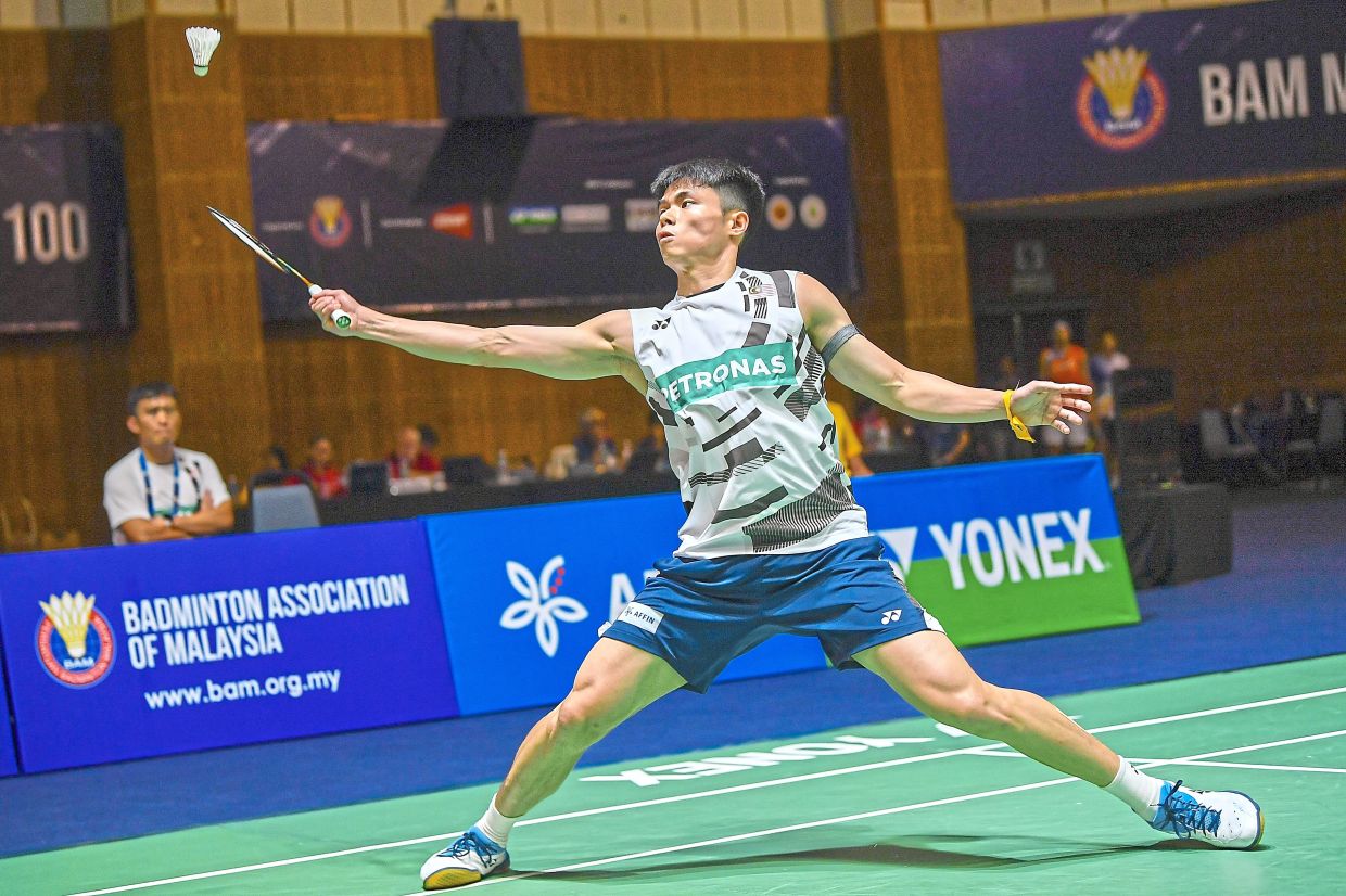 Only Justin left to carry nation’s challenge in men’s singles