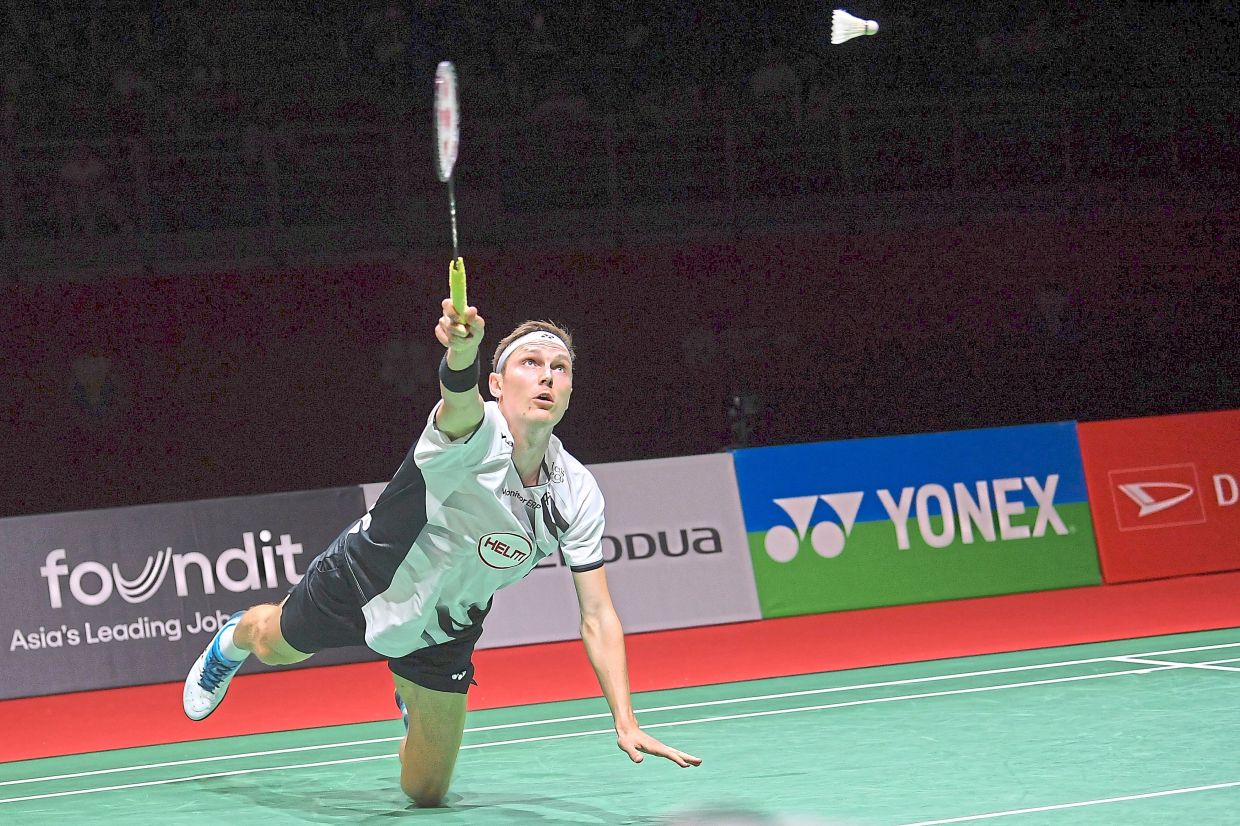 Not an excellent win for Lanier as an unwell Axelsen retires from match
