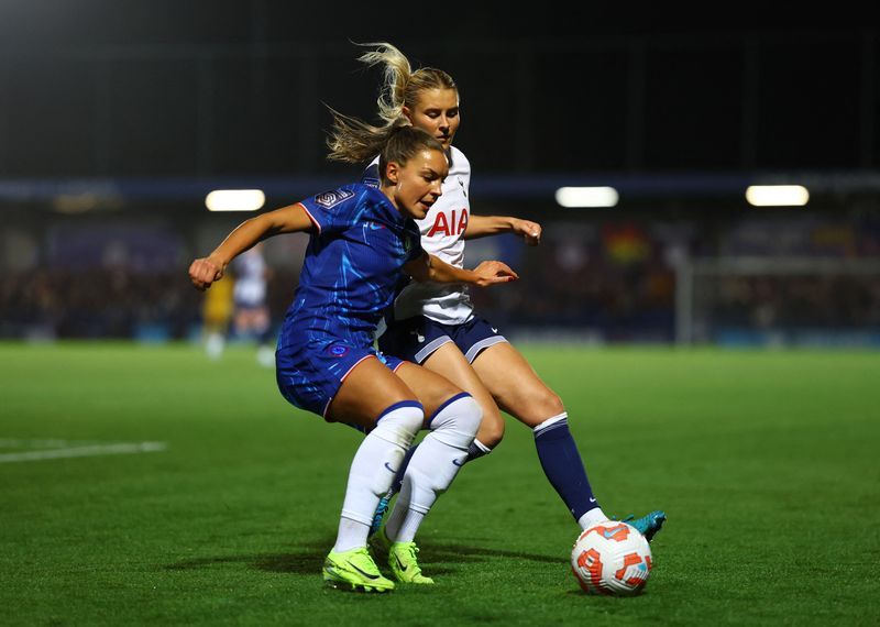 Football SoccerChelsea's Rytting Kaneryd scores wonder goal in 52