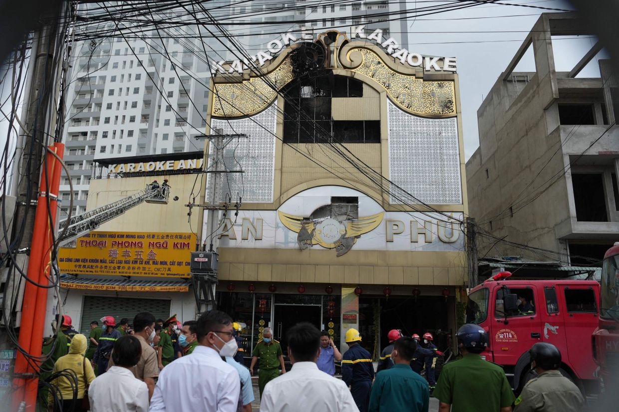 Six on trial in Vietnam over deadly karaoke bar fire The Star
