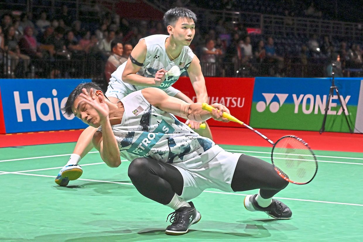Being in  top 20 is certainly no walk in the park for Haikal-Hon Jian