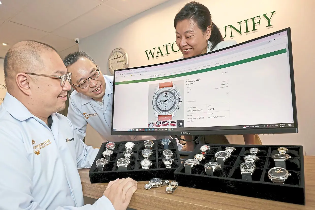 Friends in Penang launch Malaysian auction platform for luxury watches | The  Star