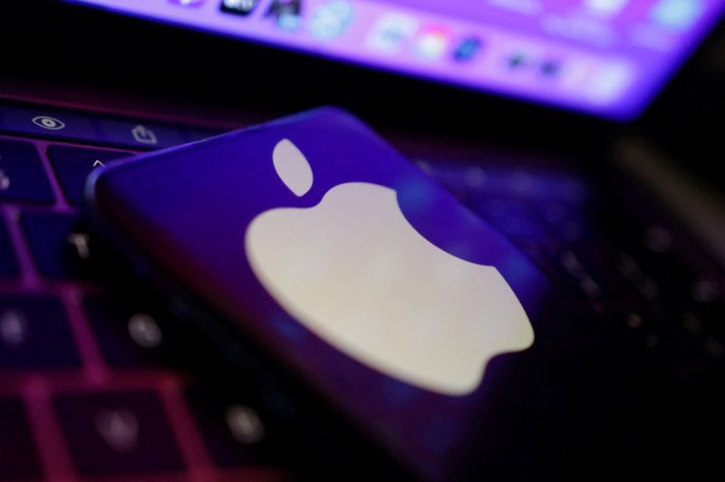FILE PHOTO Apple logo is seen in this illustration taken August 22 2022. REUTERSDado RuvicIllustrationFile Photo