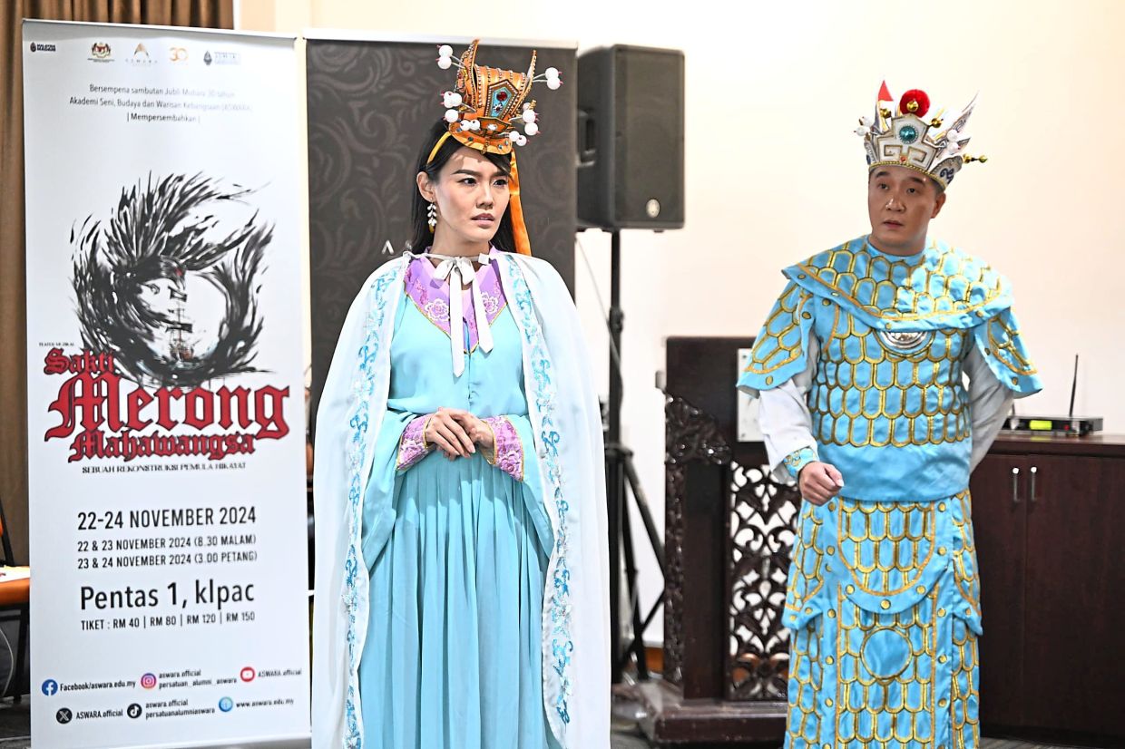 Mohd Sharul also noted all selected actors underwent auditions, with singing, acting, and dancing abilities being the key criteria. Photo: Bernama 