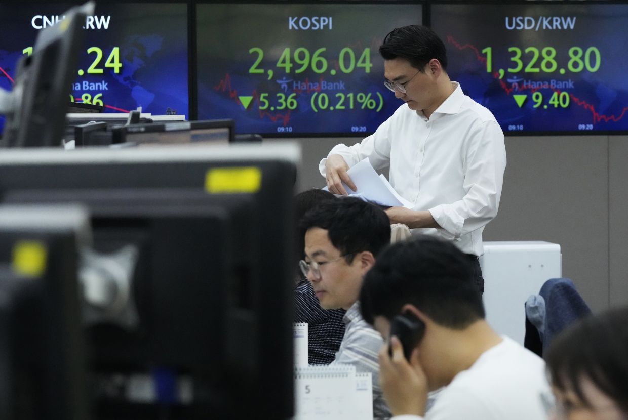 South Korea stock market plunge excessive | The Star