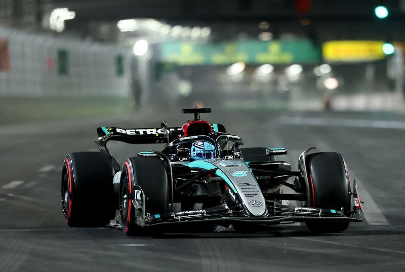 Motorsport: Motor racing-Russell fastest ahead of Las Vegas Grand Prix ...