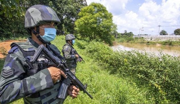 Rising Border Border control beefed up as river rises | The Star