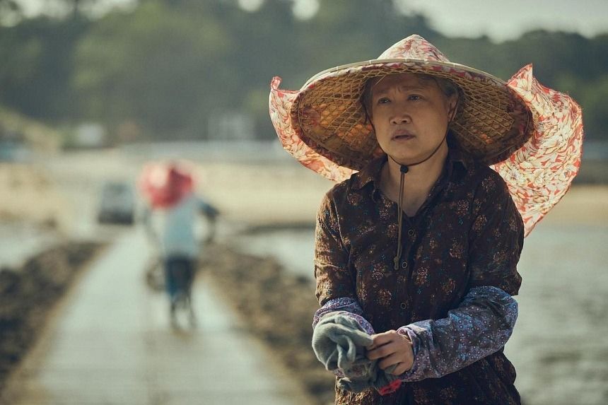 Singaporean actress Hong Huifang plays a grandmother in the Taiwanese drama Breeze By The Sea. - DEEPWATERS DIGITAL SUPPORT