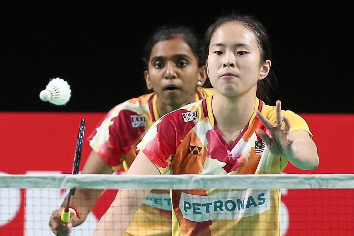 Pearly Tan-M. Thinaah faces uphill battle as they take on legends in World Tour Finals