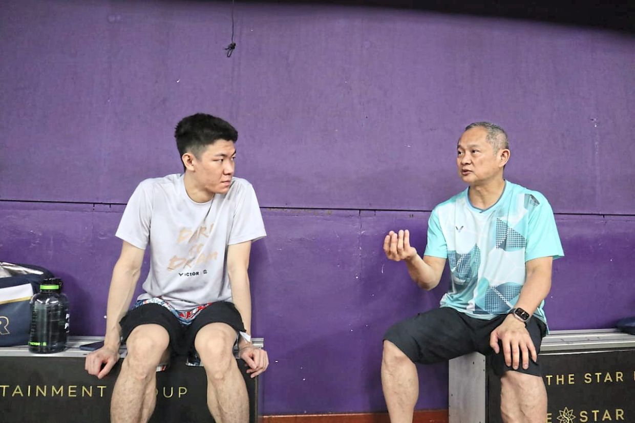 Tat Meng says he too has grown as Zii Jia’s coach