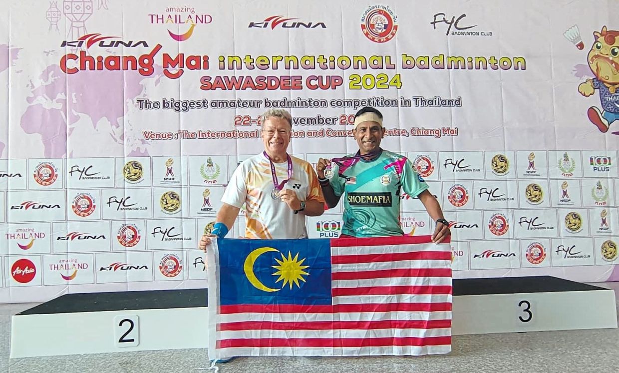 Shuttlers bring home medals from Chiang Mai