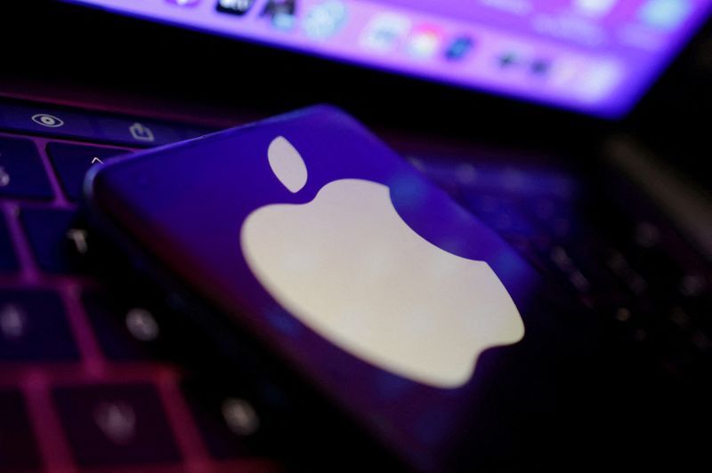 FILE PHOTO Apple logo is seen in this illustration taken August 22 2022. REUTERSDado RuvicIllustrationFile Photo