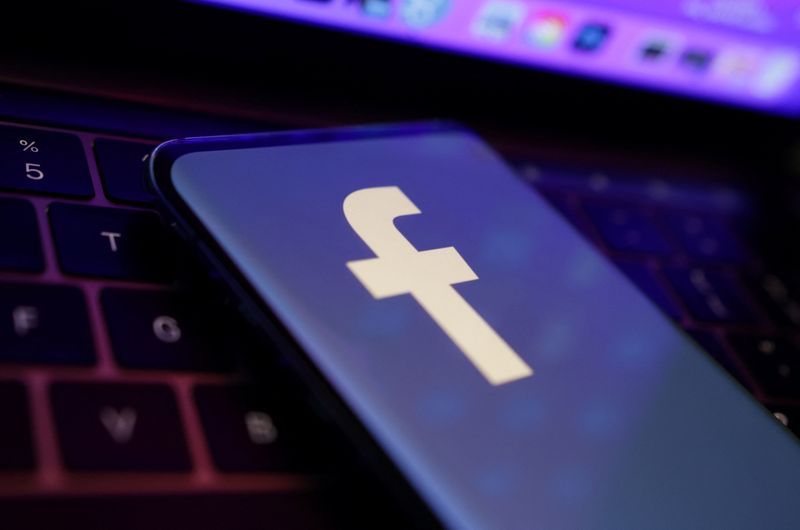 FILE PHOTO Facebook app logo is seen in this illustration taken August 22 2022. REUTERSDado RuvicIllustrationFile Photo