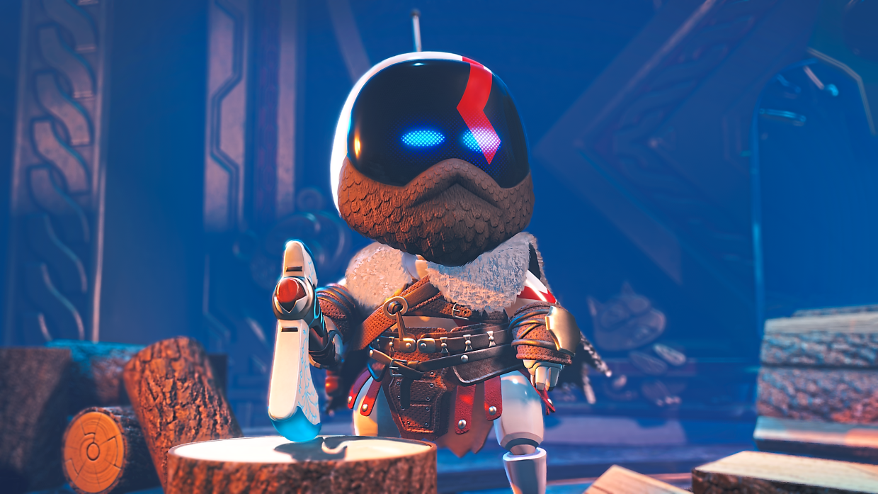 Astro Bot, the protagonist of several tech demos, barely registered until the 2020 release of Astro’s Playroom, a free game packaged with PlayStation 5 consoles. — Team Asobi