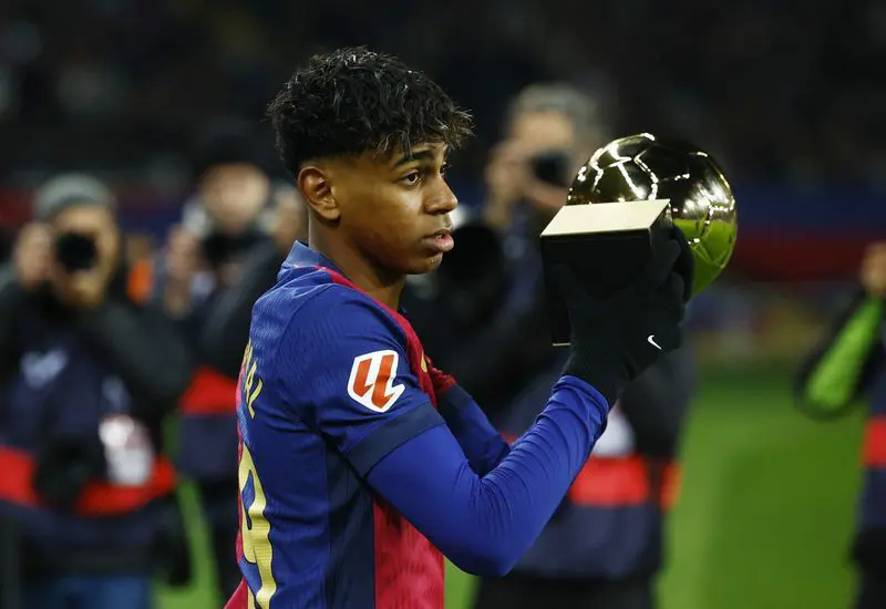 Football: Soccer-Barcelona's Yamal to miss Atletico clash with ankle injury | The Star