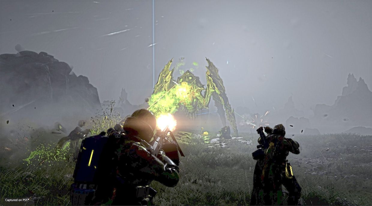 The original was a top-down, but the team shifted the sequel to the third person while keeping some of its unconventional mechanics in place. — Arrowhead Game Studios