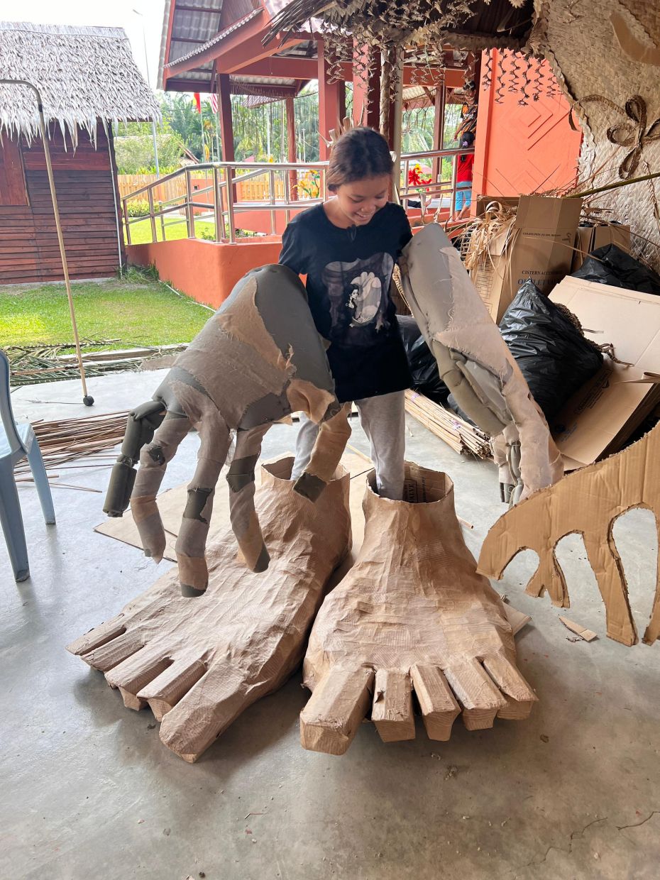 'For Awas! Mawas! we spoke with residents of all ages, from young children to adults, to discuss the issues they care about and what could be done about them,' says Fairuz. Photo: William Koong