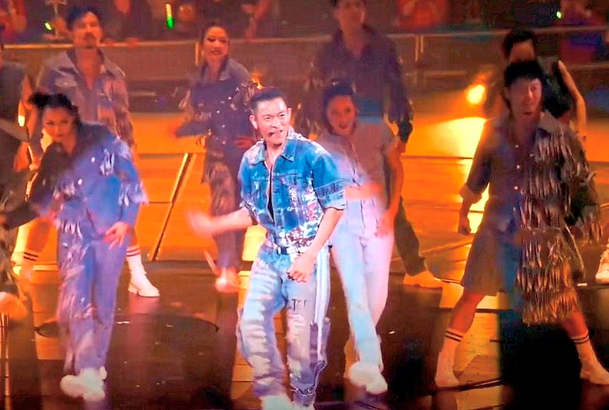 Major draw: Andy Lau’s concert in Bukit Jalil in October was among 2024’s highlights. — Screencap from Star Planet’s Facebook page