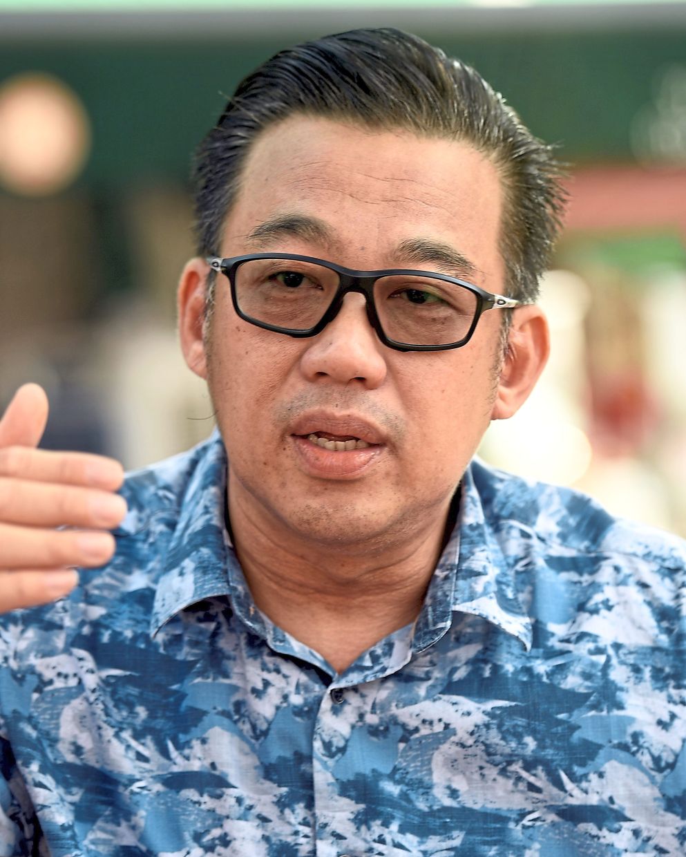 Wong finds it unfair that traders operating in permanent premises have to pay up to RM5,000 in rent.