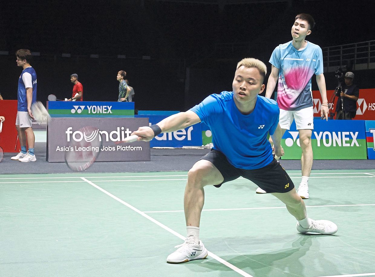 Goh-Izzuddin push us to do even better, say Aaron-Soh