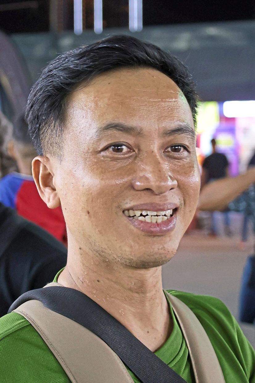 Jureh says he didn’t want to miss out on the excitement after hearing that the fair may be relocated.