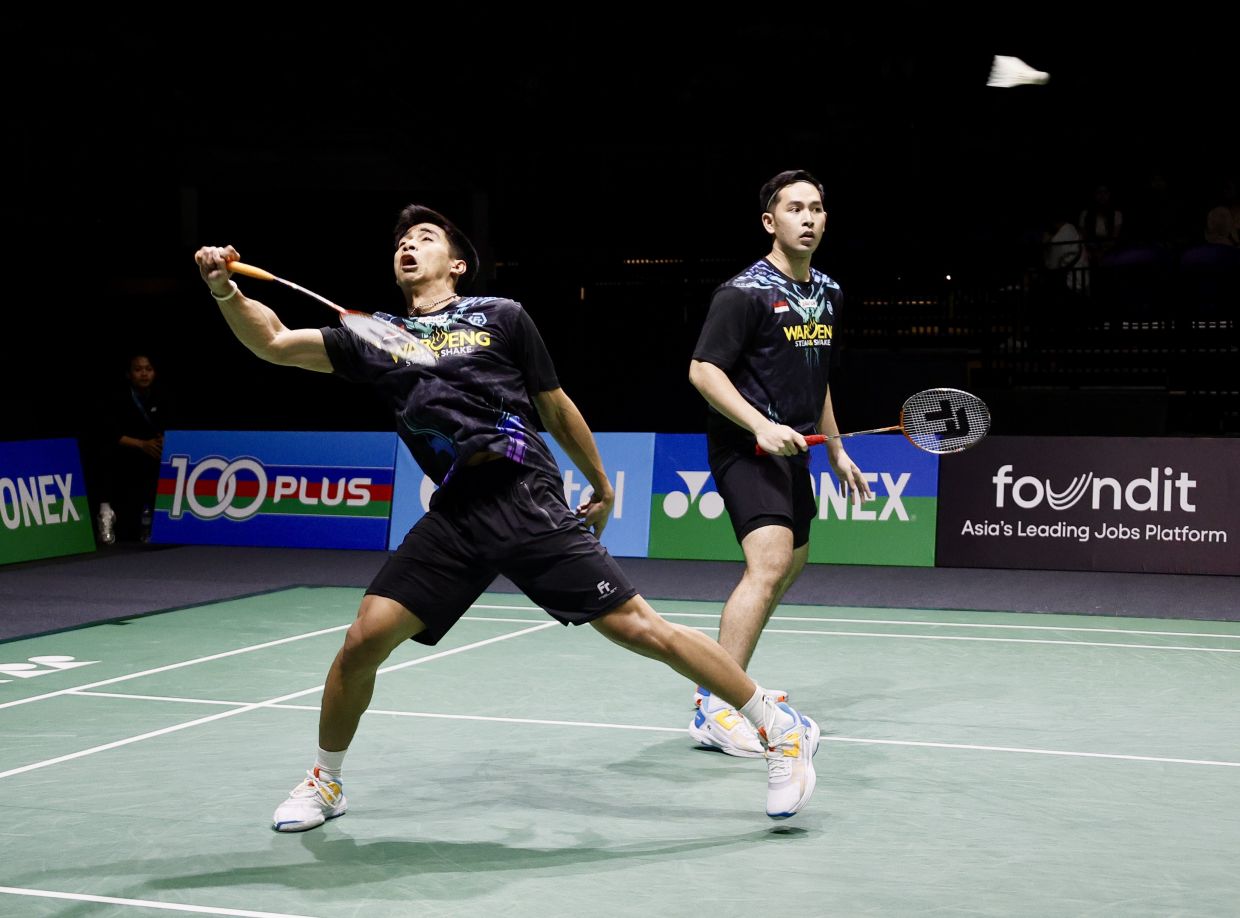 Disaster for Indonesian doubles with exit of Sabar Gutama-Moh Reza