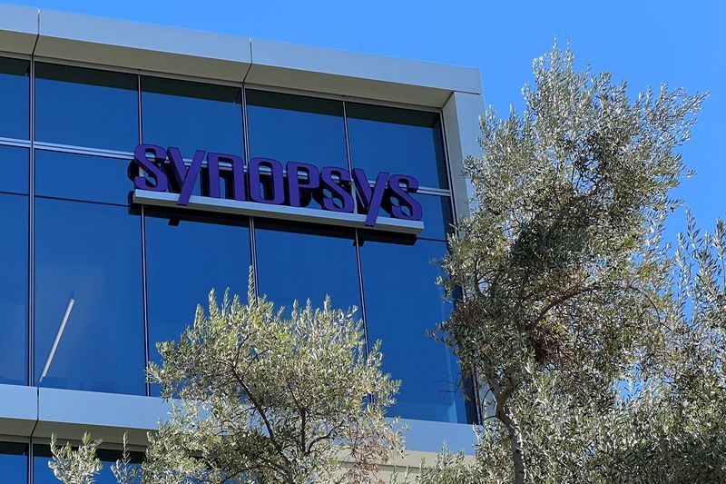 FILE PHOTO The headquarters of Synopsys Inc. in Sunnyvale California U.S. October 23 2024. REUTERSStephen NellisFile Photo