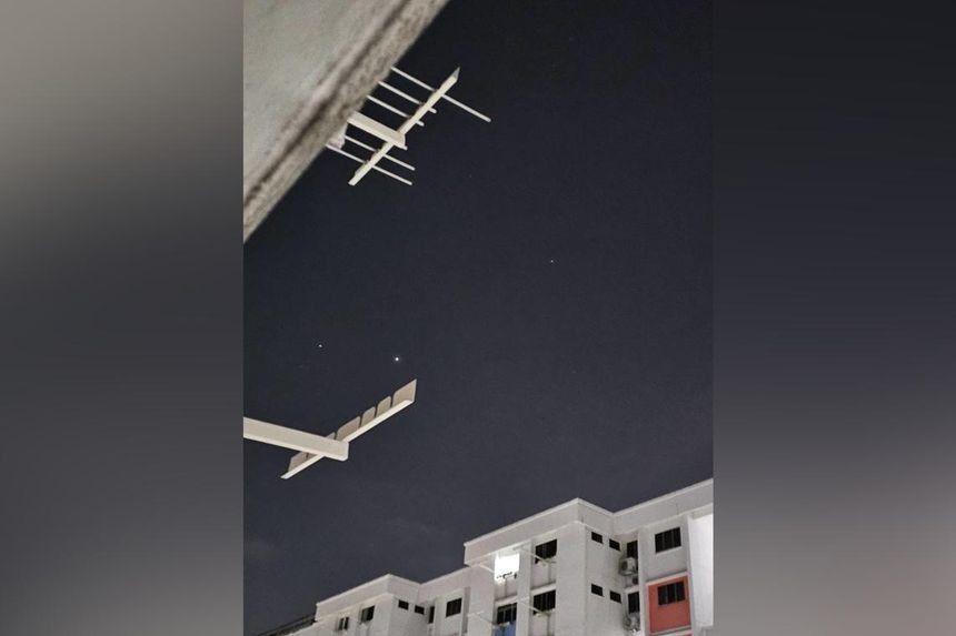 Mars was in opposition on Jan 16 and was visible from Singapore. - PHOTO: JENIFER T TAN/FACEBOOK