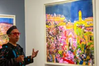 Abstract artist Rafiee Ghani captures the magic of Morocco in watercolours