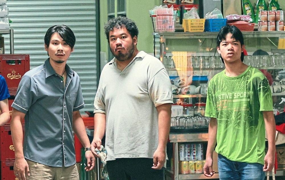 'Close Ur Kopitiam' stars (from left) Dissy talents Song Bill and Da Hee, as well as newcomer Tae Young. Photo: Handout