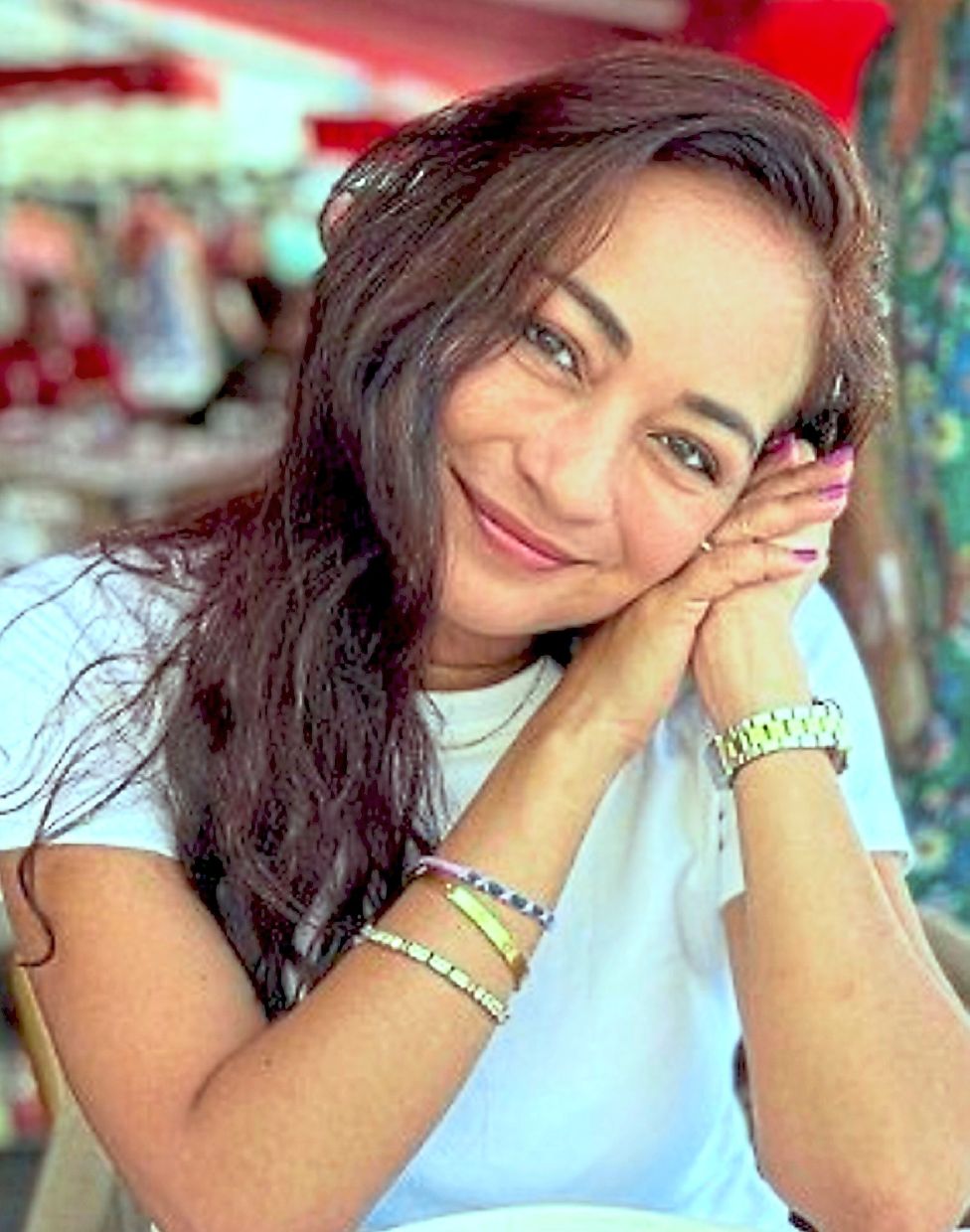 In focus: Maya is of German-Malay parentage.