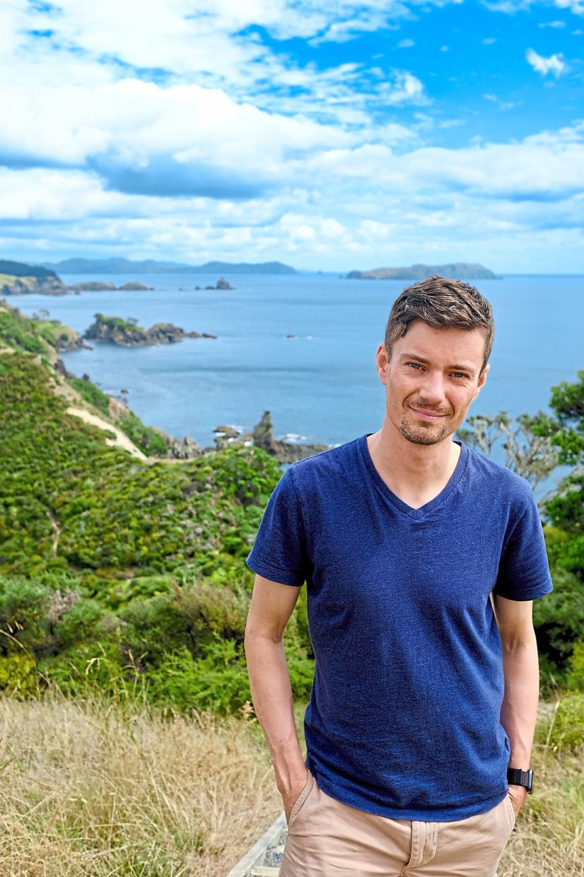 Castel on a trip to New Zealand’s North Island in 2019. — ©2025 The New York Times Company