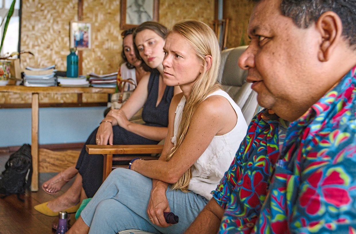 Wasik during a field work community engagement trip to French Polynesia in 2021. — ©2025 The New York Times Company
