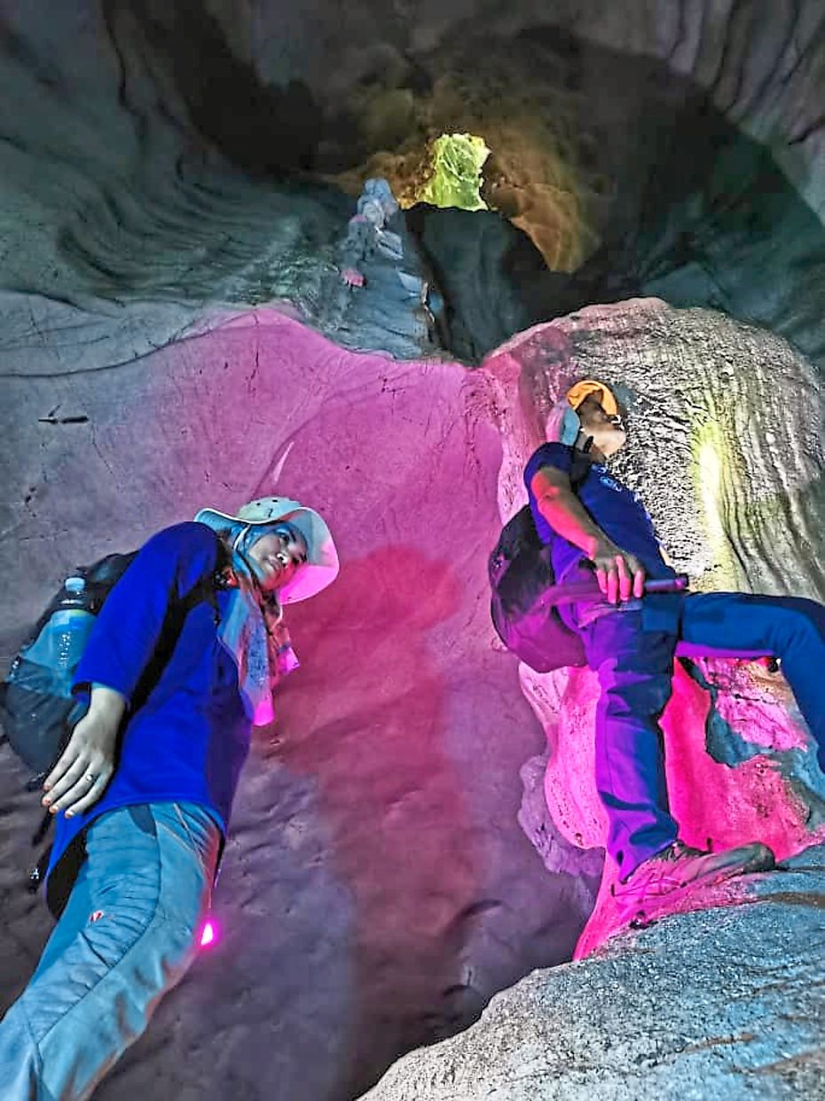 Regular visitors often bring torches with colour filters to create stunning visual effects on the cave walls for memorable photographs.