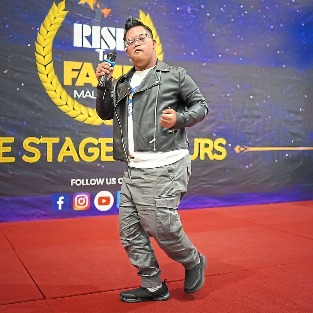 Muhamad Luqman is redefining what it means to shine, proving that talent knows no limits.