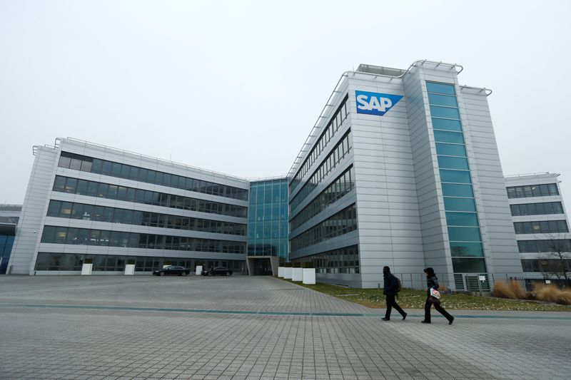 FILE PHOTO SAP headquarters in Walldorf Germany January 24 2017. REUTERSRalph OrlowskiFile Photo