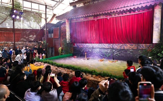 Free water puppet performances will be held from Jan 30 to Feb 2 at the Thang Long Imperial Citadel heritage site. - VNA/VNS 