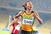 Country’s fastest runner Zaidatul now eyes top three in South-East Asia
