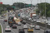 Traffic slow but under control on several major highways