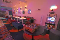 Pop culture playground at PJ bar