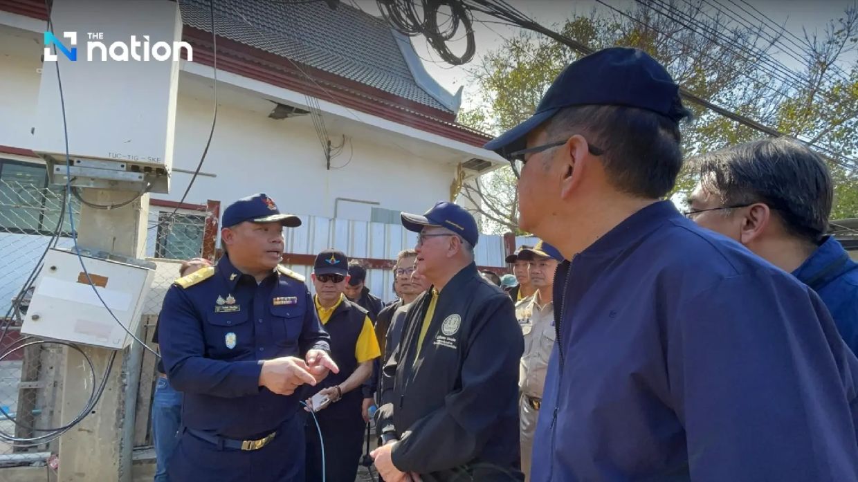 Thai DPM Phumtham observes crackdown on call centre scams at Sa Kaeo ...
