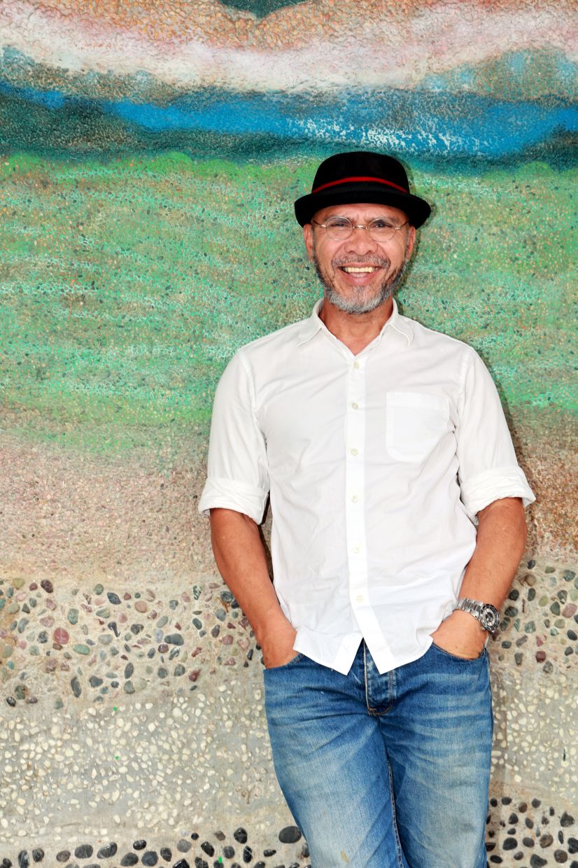 Jalaini latest solo exhibition 'Sepia Tak Sepi' is showing at UR-MU, The Toffee building in Kuala Lumpur. Photo: The Star/Art Chen