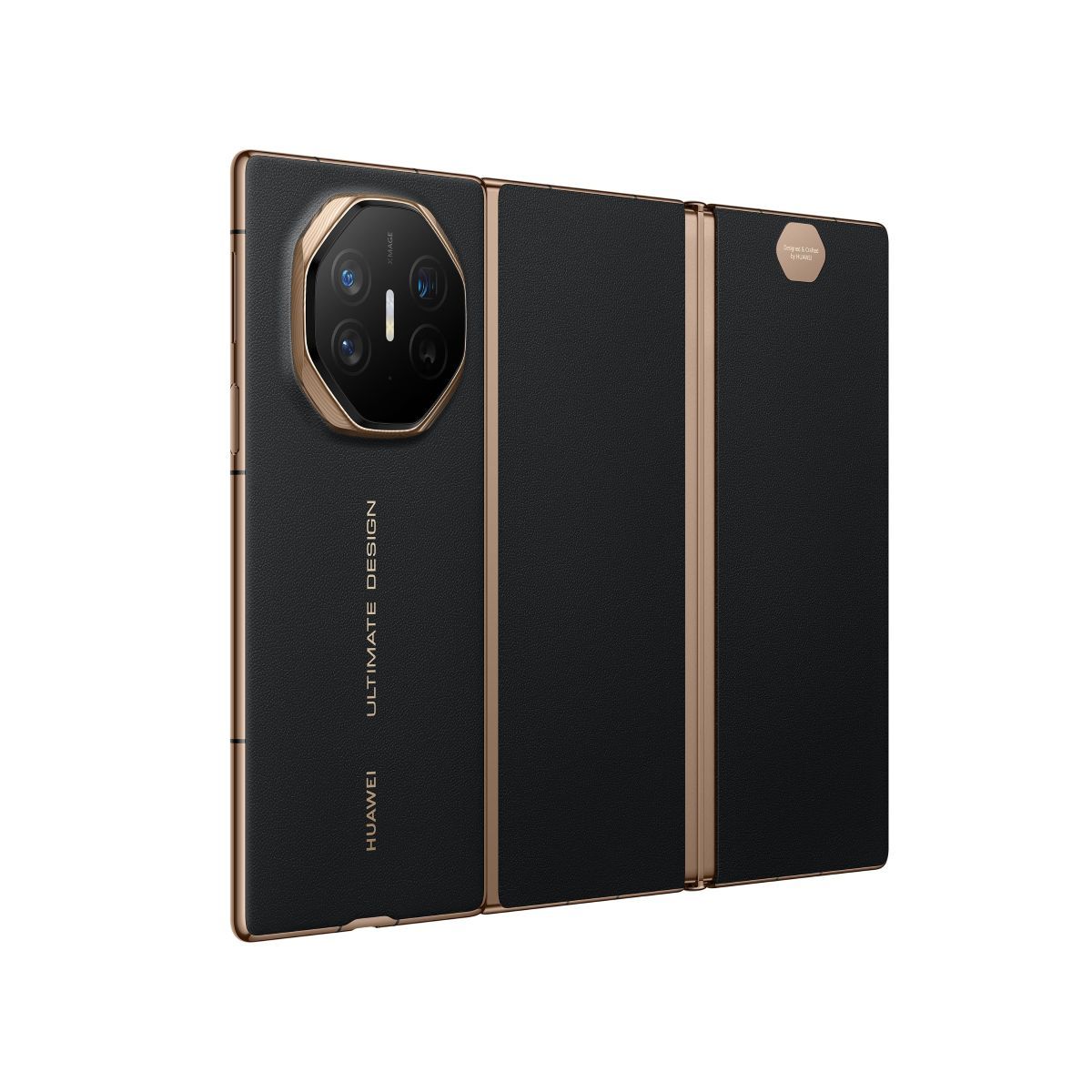 The sleek HUAWEI Mate XT houses an ultra-thin 1.9 mm, 5600m Ah battery, combining power and portability.