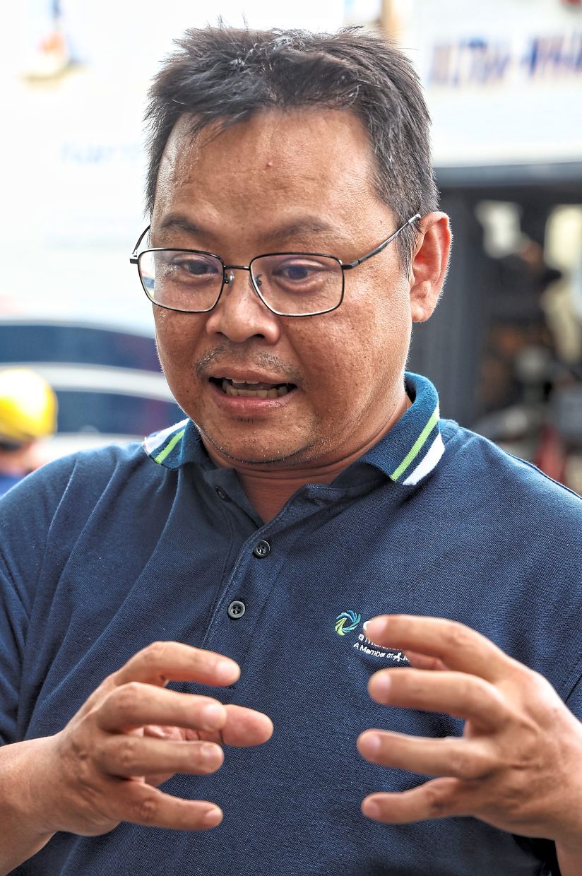 Kuit: One of the most frustrating parts of the job is simply getting to the site on time.