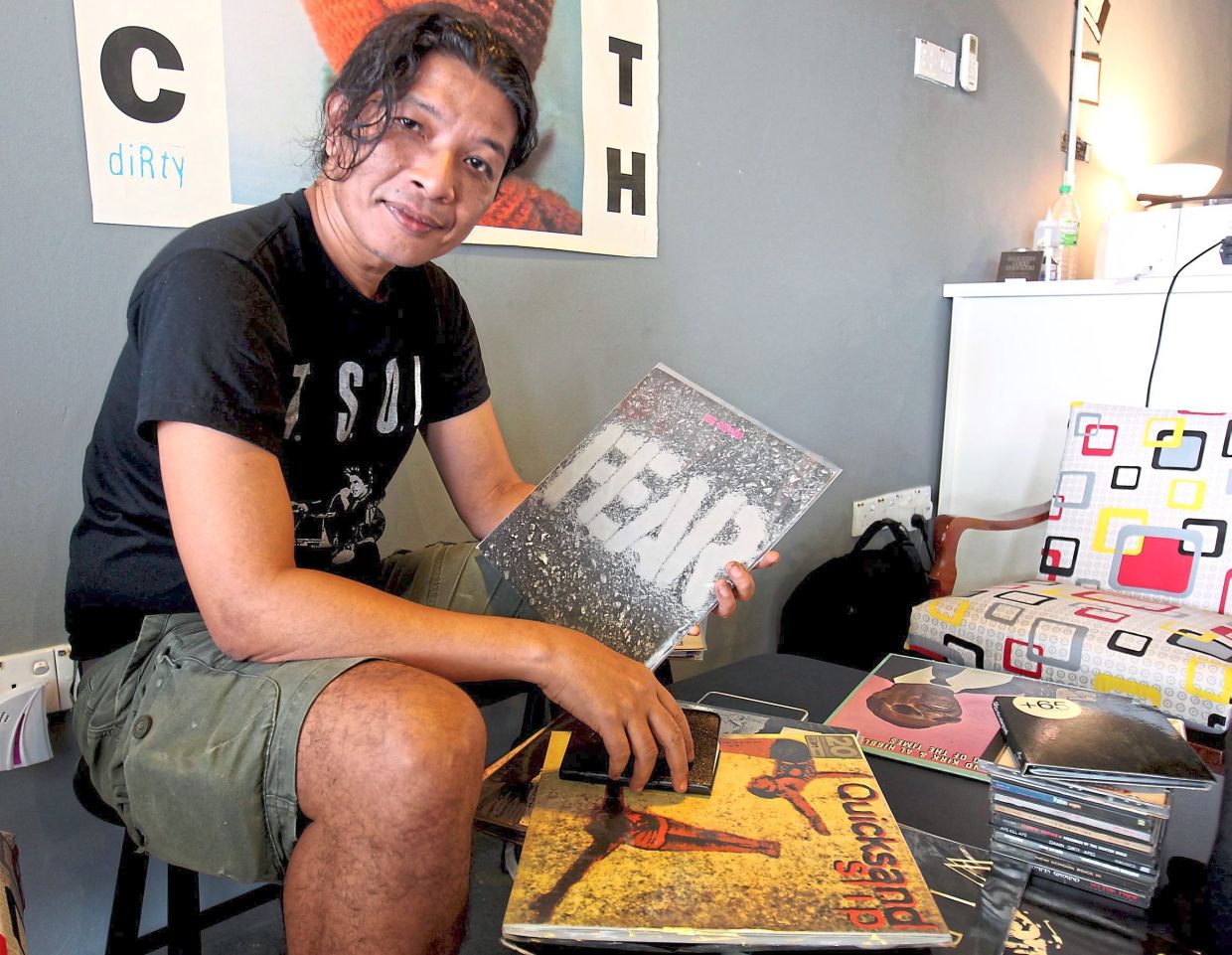 Punk rock archivist Joe Kidd (from Carburetor Dung) will discussing Malaysian rock music and development of subcultures at Ilham Gallery in KL on Feb 22. Photo: The Star/Filepic