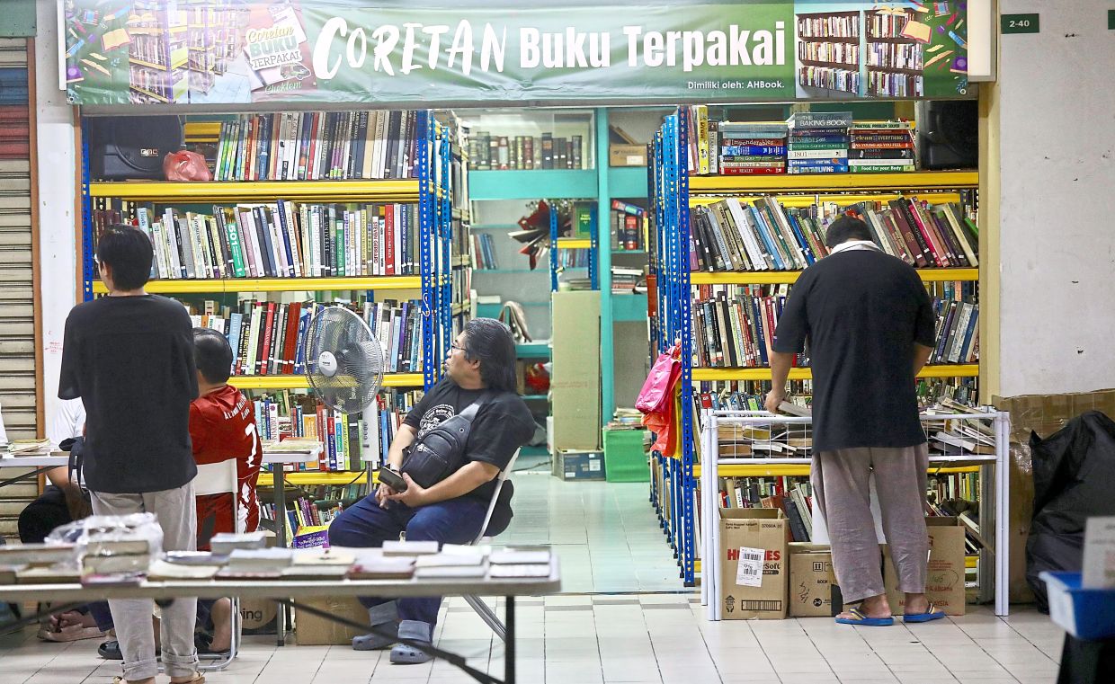 One of the indie bookshops located at the Kompleks Hentian Kajang, now known as Hentian Buku Selangor. Photo: The Star/Shaari Chemat 